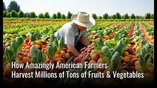 Discover The Secret Of How American Famers Grow Fruits And Vegetables!