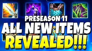 *NEW* ALL SEASON 11 ITEMS REVEALED!!! New Mythic Items For EVERY CHAMP CLASS!! - League of Legends