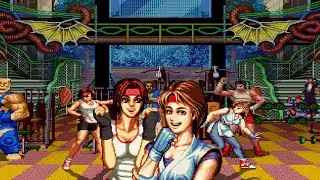 Mugen - Yuri Sakazaki vs. Miss Karate - 坂崎由莉 vs. 空手道小姐