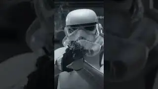 Imperial Reviewer testing his new blaster…! 