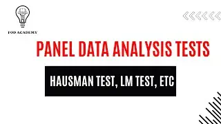 Tests in Panel Data Analysis Using STATA | LM Test, Pasaran CD Test, Heteroscedasticity Test