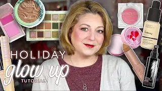 *EASY* holiday makeup tutorial that'll give you a GLOW for the Holidays