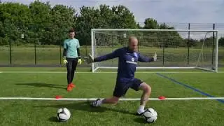 Learn how to save with the feet like great goalkeepers David de Gea,Dean Neil and Hugo Lioris