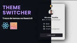 TEMA CLARO/ESCURO COM STYLED COMPONENTS, REACT
