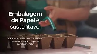 A embalagem de papel é sustentável