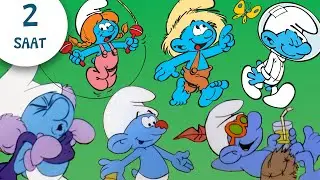 Eşsiz Şirinler! 👽😎🧑‍🌾🤒👨‍🚀😲😱 • Tüm bölümler • Şirinler