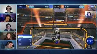 Mesko double flip reset musty flick off the wall goal with Ford F-150