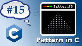 C Tutorial Patterns #3 #shorts