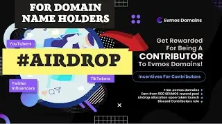 👉 Evmos Domains | #Airdrop for domain name holders | Contributor program (en)