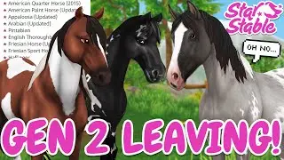 GEN 2 HORSES ARE LEAVING STAR STABLE NEXT... 😱