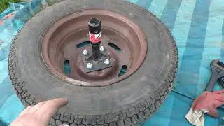 Making and installing hubs for Zhiguli wheels on a Neva MB 23 Yamaha walk-behind tractor with you...