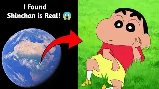 I found Shinchan is real! on google map and google earth 🌎 #earth #map #googleearth #shinchan #1k