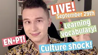 LIVE IN 🇵🇹🇺🇸! Culture shock, vocabulary, language difficulties, & more!