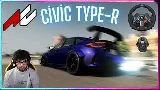 Assetto Corsa - Honda Civic Type-R 2023 | Traffic mod | G29 Gameplay
