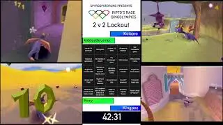 Ripto's Rage BingOlympics 2v2 Lockout match | Kiddeathrunner & Rexy vs Kolapro & KingPez
