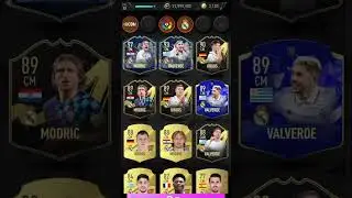 my best real Madrid team #реки #football #madfut