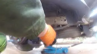 Replacing rear brake pads Ford Transit 2017 year/Замена задних тормозных колодок Ford Transit 2017 г