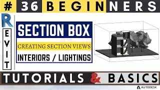 #36 Beginners / SECTION BOX IN REVIT/ Creating Section / Revit Tutorials & Basics / 