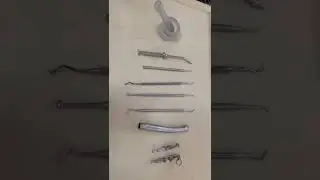Instruments for amalgum Restorstion
