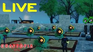 Craftopia LIVE 🔴 Automation, legendary seeds farming, hunting