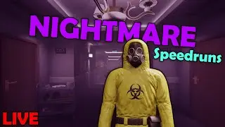 Escape The Backrooms - NIGHTMARE Speedruns - LIVE