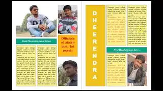 Magazine Page Design - Adobe InDesign CC Tutorials in Hindi