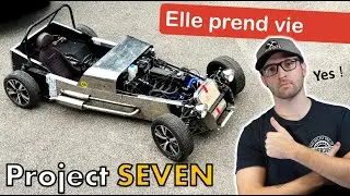 Prépa reconstruction Lotus SEVEN ! Elle s'allume enfin ! [Seven project #13]