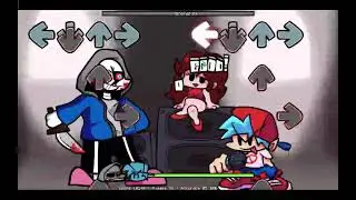 Sans DustTale Fnf mod Full week (sorry for the bad audio)