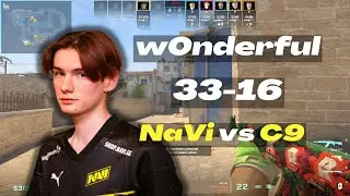 NaVi w0nderful (33-16) vs C9 (mirage) | PGL CS2 Major Copenhagen 2024 