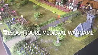 Huge 1,500-figure Wars of the Roses Wargame: Battle of St Albans 1455