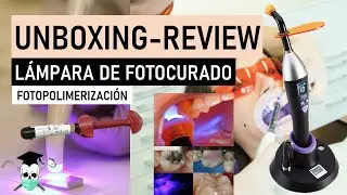 LÁMPARA DE FOTOCURADO LED *Fotopolimerización y Factor C*