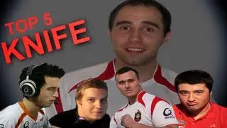 CS1.6 TOP 5  KNIFE Plays