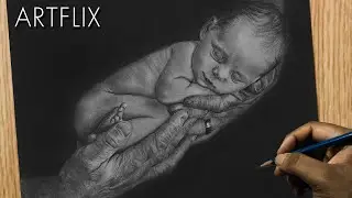 Drawing baby | LOVE | How to draw baby face |