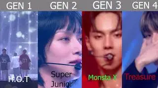 Ending pose all generation of kpop (boygroup version)