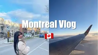 Freezing My Socks Off In Montreal, Canada 🇨🇦 🍁#travelvlog