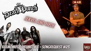Five Finger Death Punch - Jekyll and Hyde Drum Cover 【Request #23】@3L3V3NDRUMS