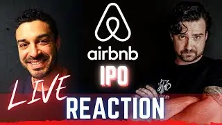 Airbnb IPO LIVE REACTION! Buy Airbnb stock (ABNB stock) now!?!