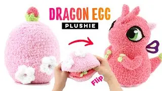 DIY Reversible Egg Plushie!! Hatch a Dragon with this Sock Plush!