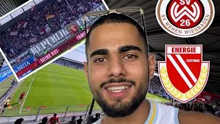 Wehen Wiesbaden vs. Energie Cottbus Stadionvlog🏟️ HART ERKÄMPFTE 3 PUNKTE🥶