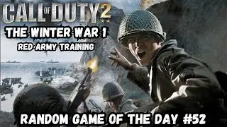 Call of Duty 2 Mission #1 Red Army Training (The Winter War) | Random Game of the Day #52