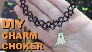Charm Tattoo Chokers | DIY Tutorial