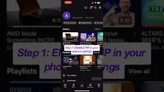 How to Enable Picture in Picture mode for YouTube app on iPhone (2025)