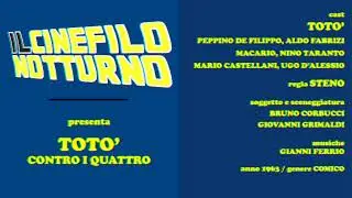 TOTÒ CONTRO I QUATTRO - Peppino De Filippo Aldo Fabrizi (Steno 1963)