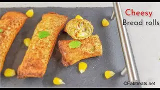 Cheesy bread rolls in air fryer / Instant bread rolls / Cheese bread rolls / Cusinart air fryer
