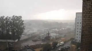 Ливень в Гродно 07.08.2014 1