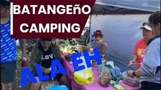 WHEN BATANGEñO GO CAMPING| QUE AND B NIGHT
