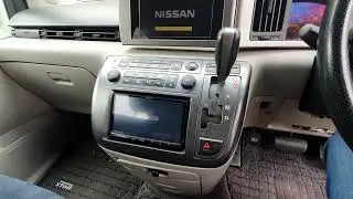 Nissan elgrand stereo upgraded