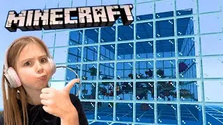 СТРОЮ АКВАРИУМ В МАЙНКРАФТ / #minecraft