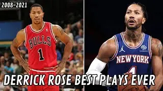 Derrick Rose best plays of all time (2008-2021)