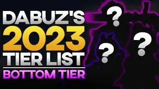 END OF 2023 TIER LIST: BOTTOM AND LOW TIERS